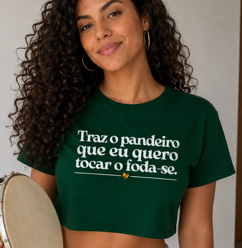 Traz o pandeiro que eu quero tocar o foda-se