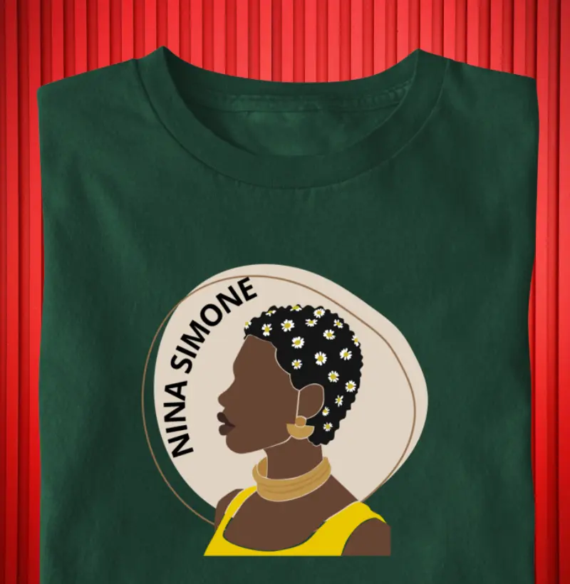 Nina Simone estilizada