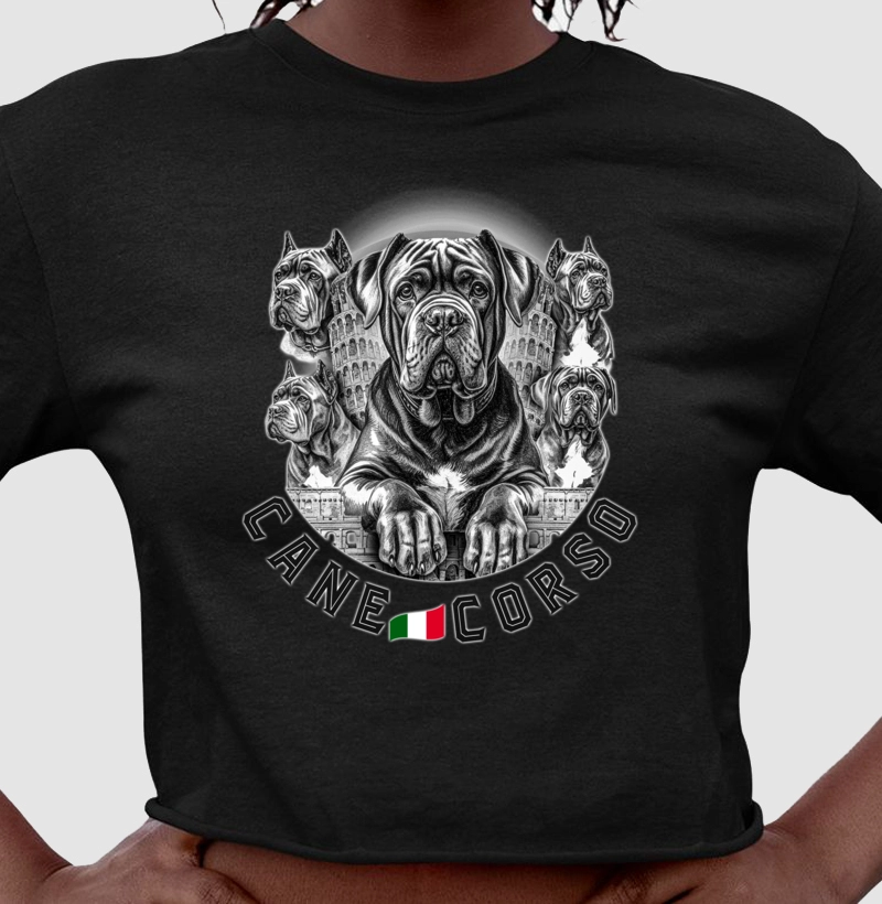 Cropped Cane Corso Bandeira