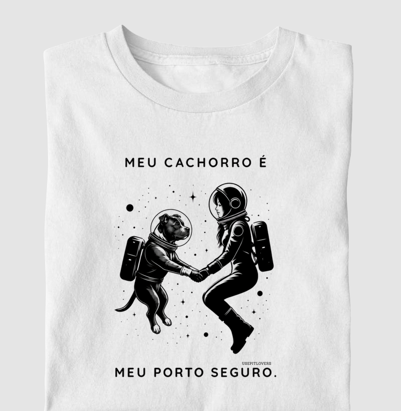 MEU CACHORRO É MEU PORTO SEGURO