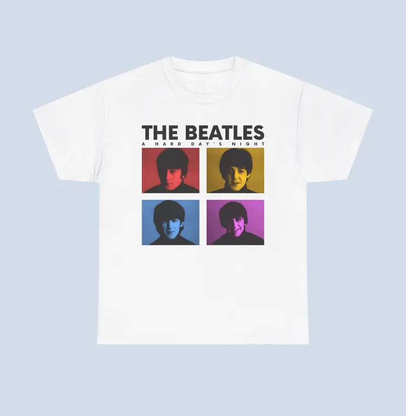 Camiseta A Hard Day's Night Colors