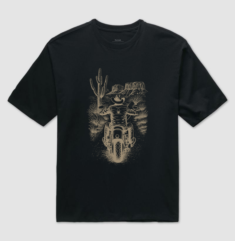 Western Route Bulldog Brabo - Camiseta Oversized