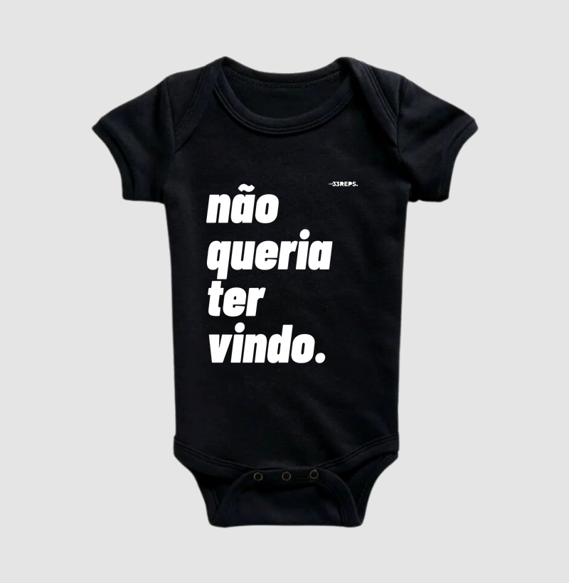 NÃO QUERIA TER VINDO
