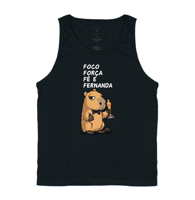 Camiseta Capivara Fernanda