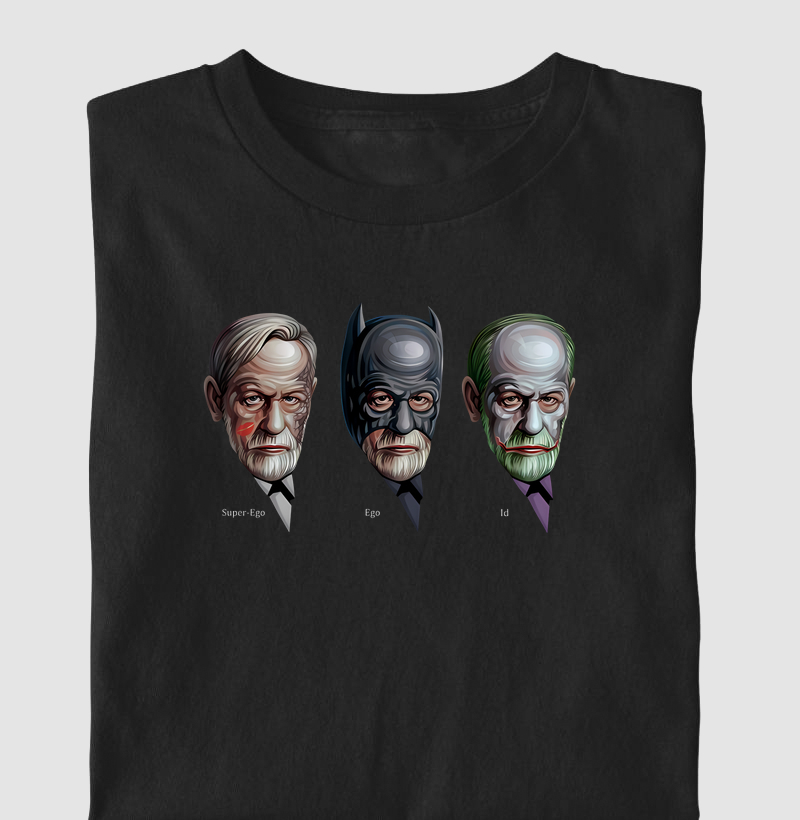 Freud - Super-Ego, Ego e Id (Versão Batman)