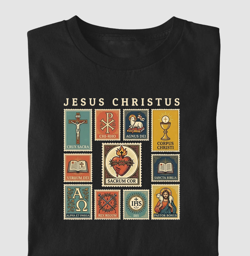 Camiseta Jesus Christus Selos