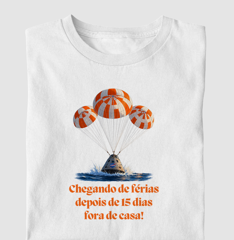 Cápsula Artemis - Chegando de férias