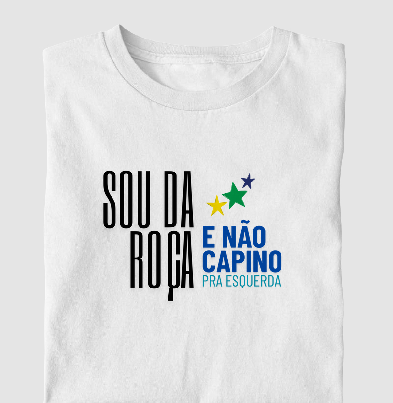 Sou da roça e não capino pra esquerda