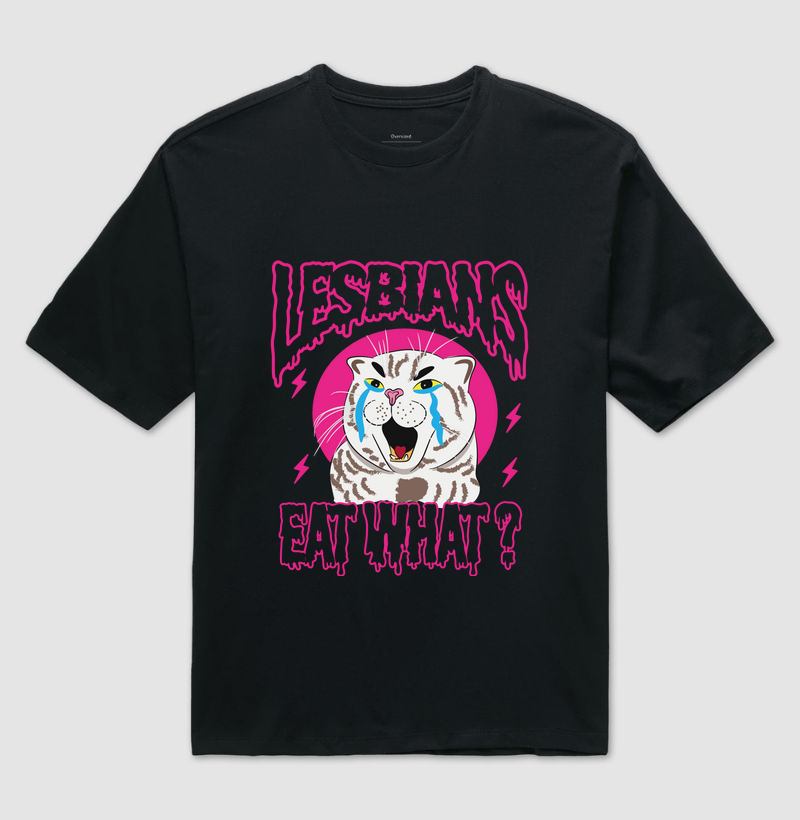 Lesbians eat what?