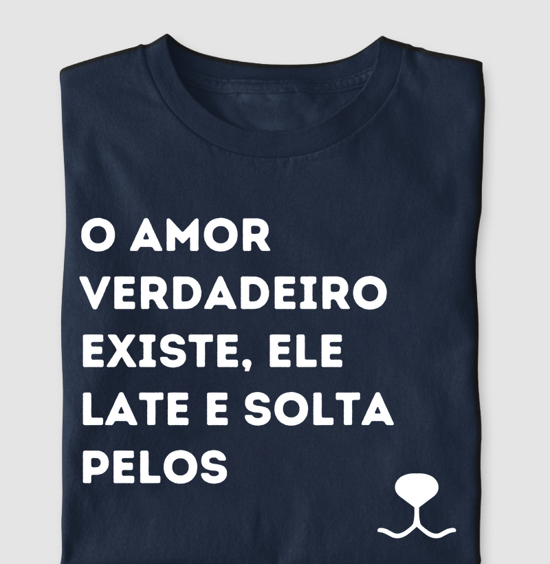 Camiseta amor verdadeiro