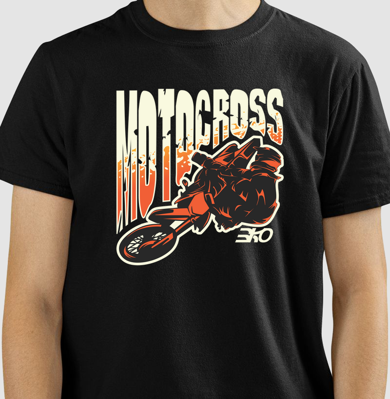 CAMISETA CASUAL MOTOCROSS