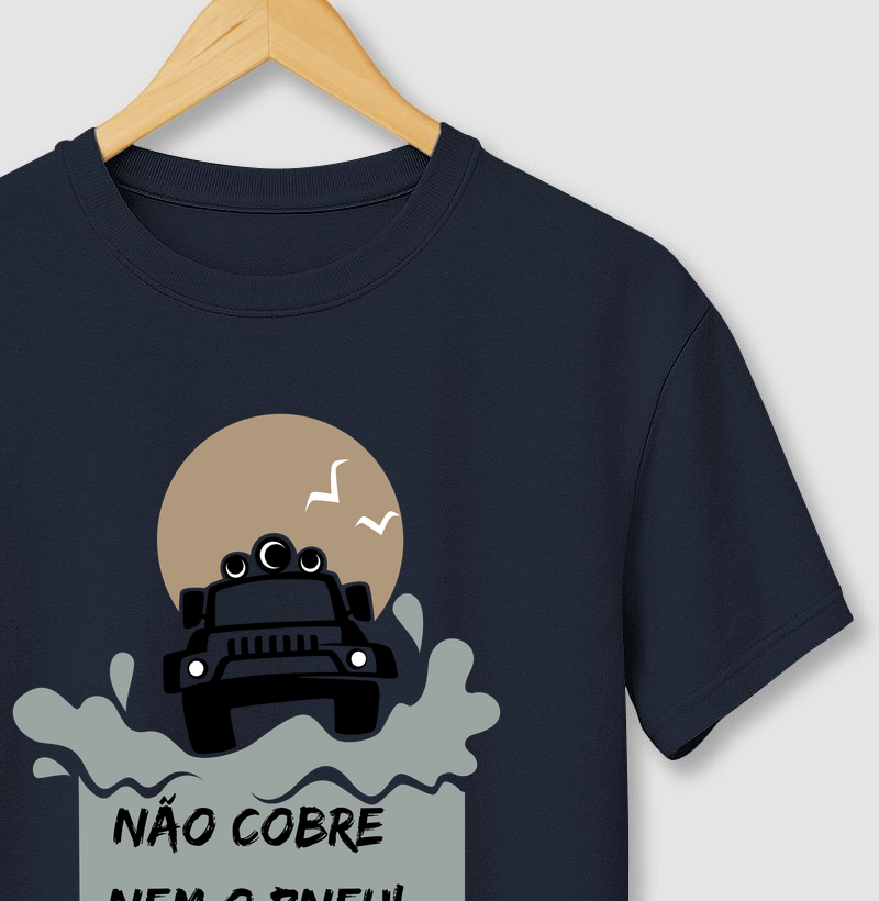 Não cobre nem o pneu
