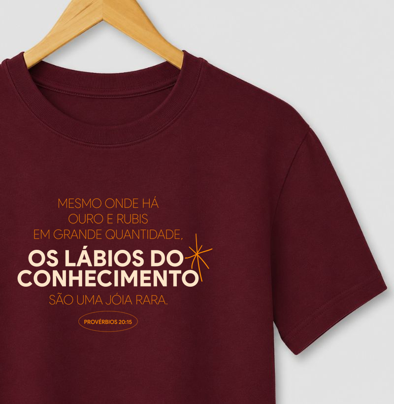 Provérbios 20:15 - Camiseta