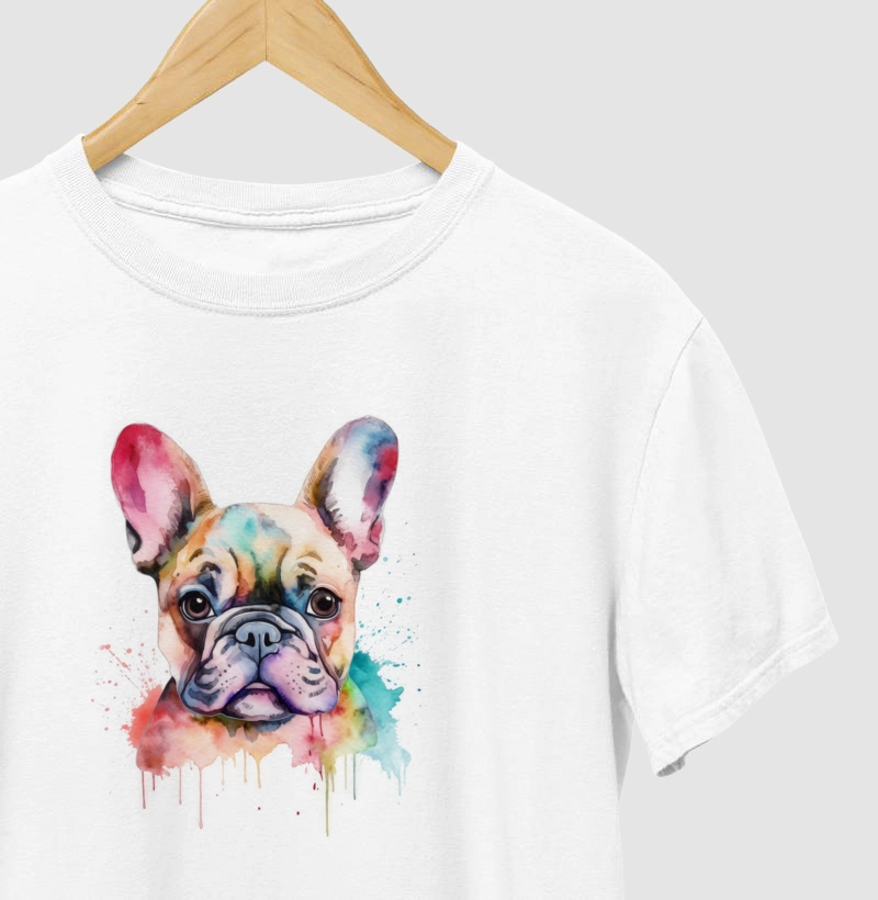 Bulldog Francês - Water Color