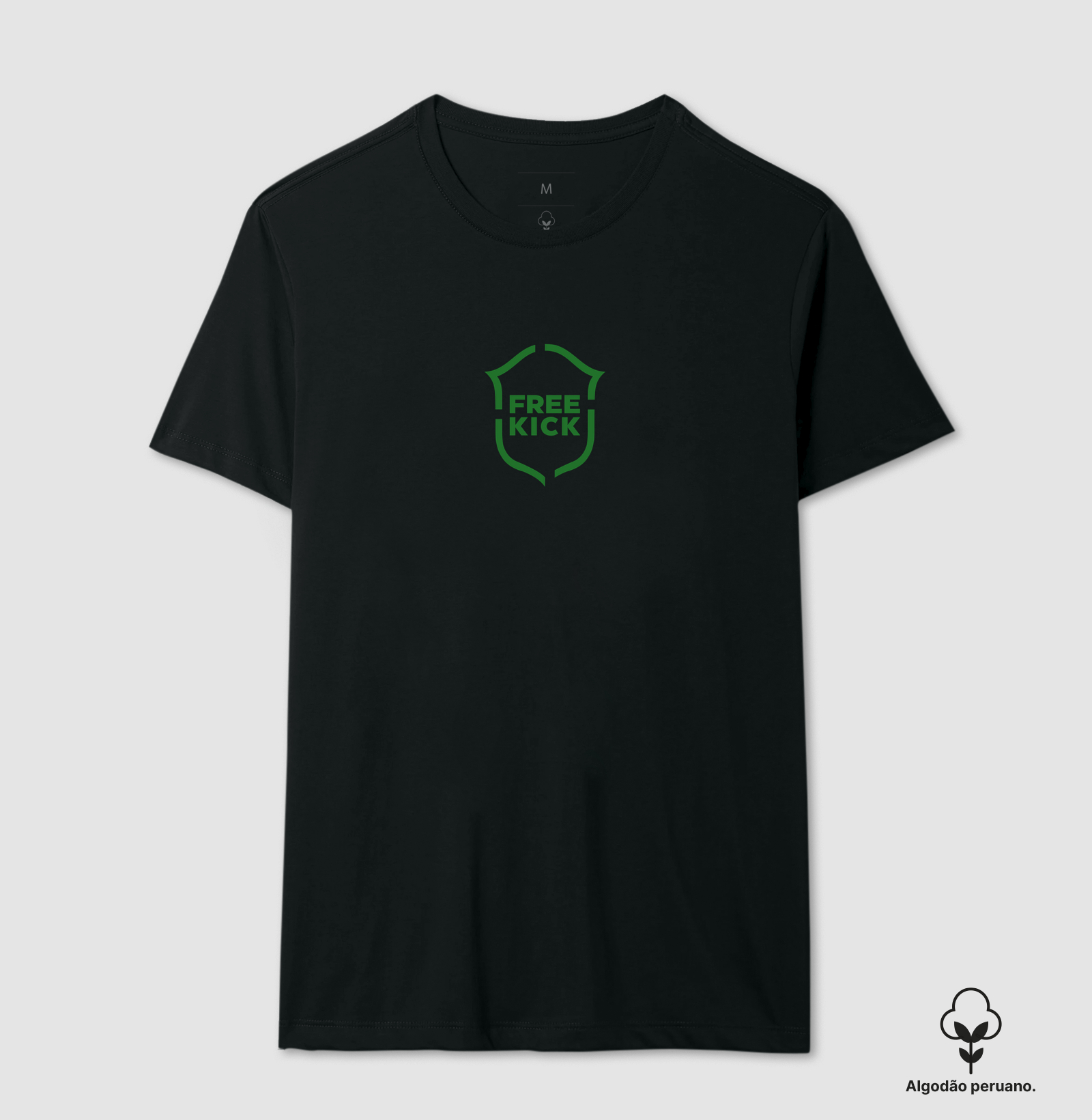 CAMISETA CROPPED FREE KICK ESCUDO