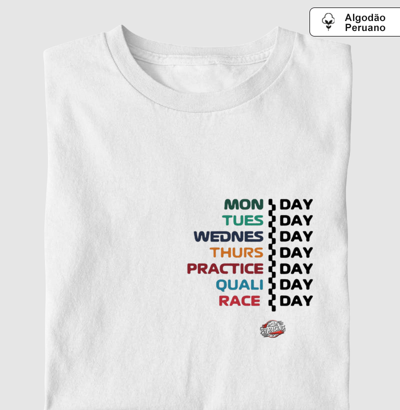 Camiseta Algodão Peruano Race 