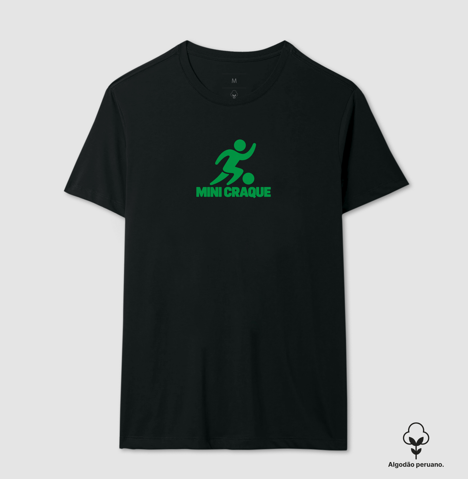Minicraque - Camiseta Algodão Peruano