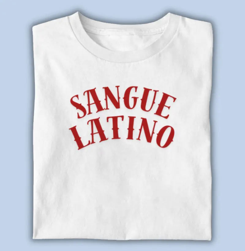 sangue latina letreiro