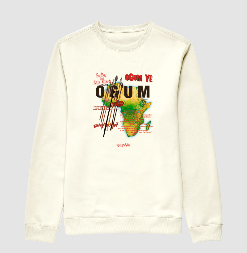 moletom OGUM oração unissex