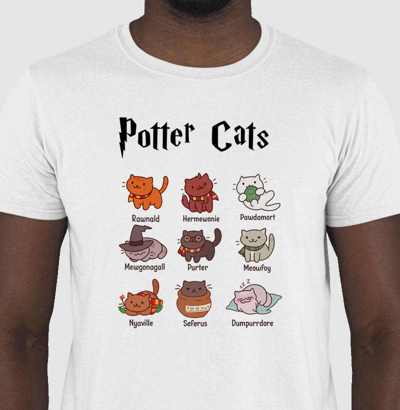 Potter Cats (Camiseta)