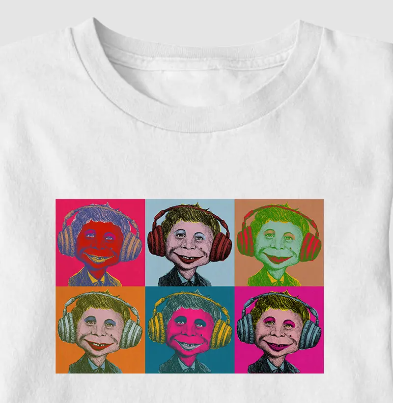 Me Worry? Headphone Pop Art