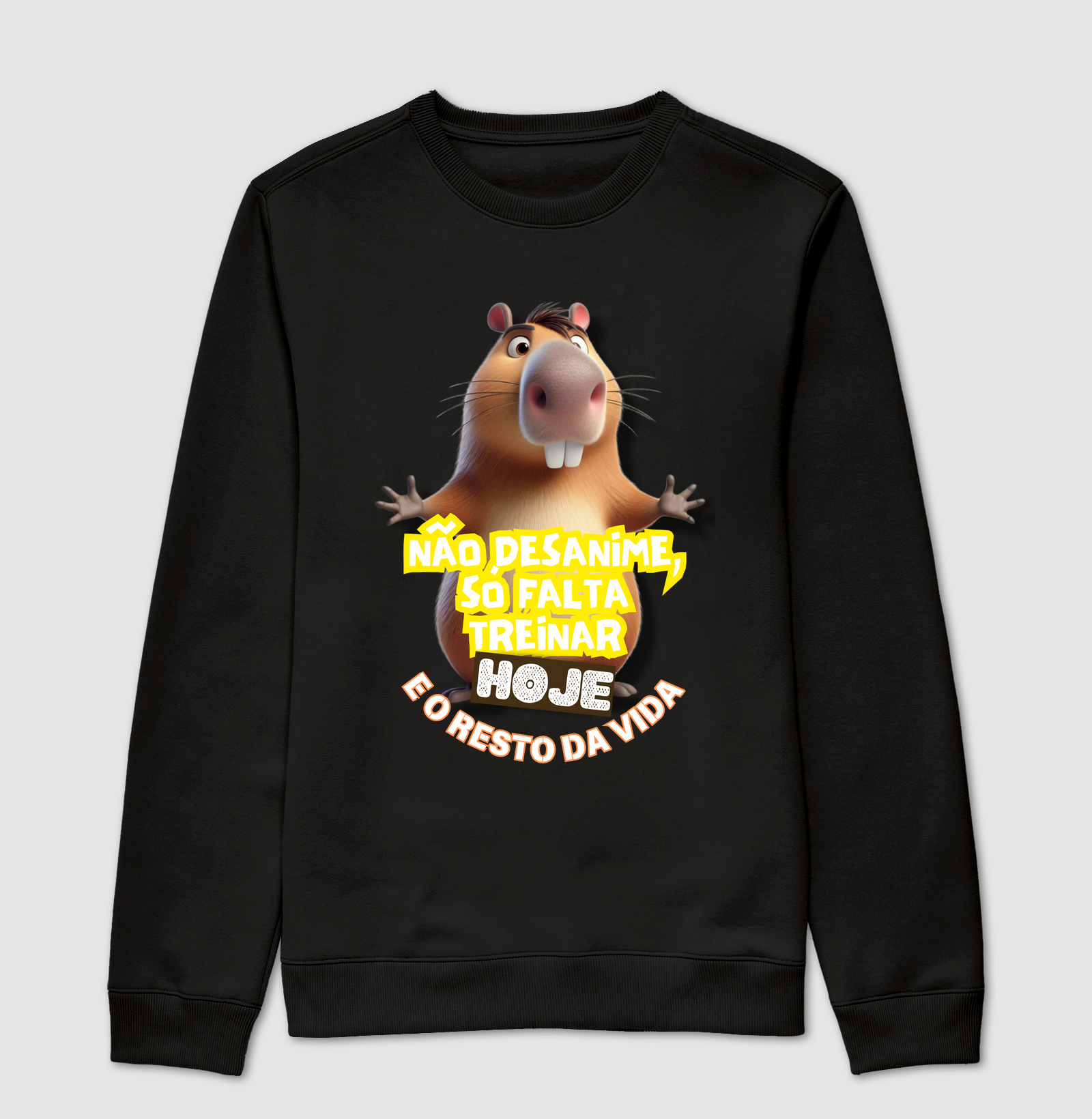 Não desanime, só faltar treinar hoje e o resto da vida