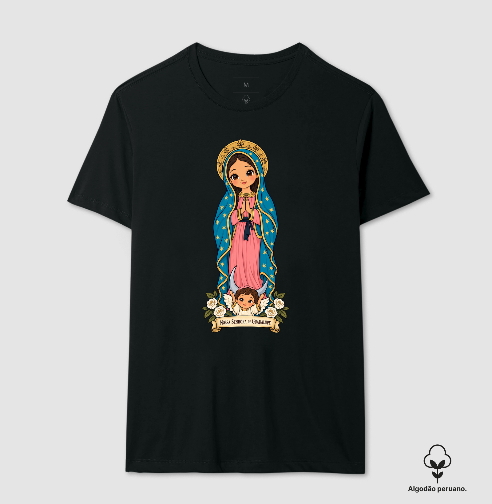 Nossa Senhora de Guadalupe estilo chibi