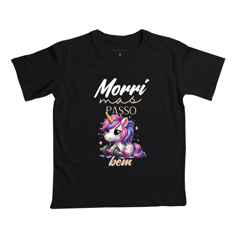 Morri, mas passo bem