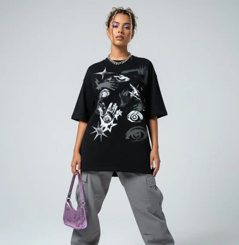 Cami Oversized — Olhos