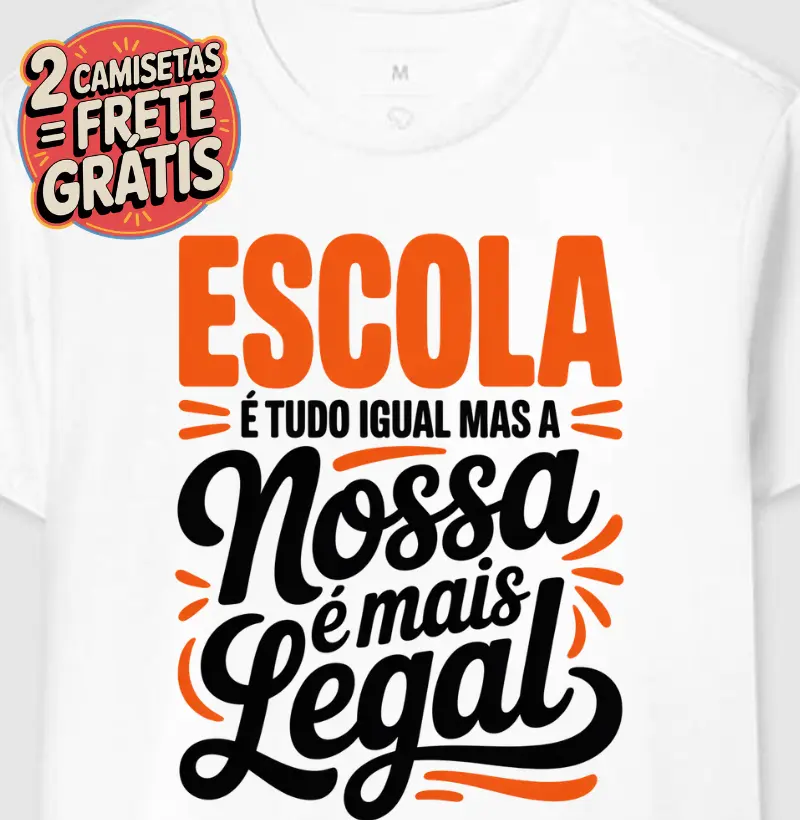 Escola é tudo igual
