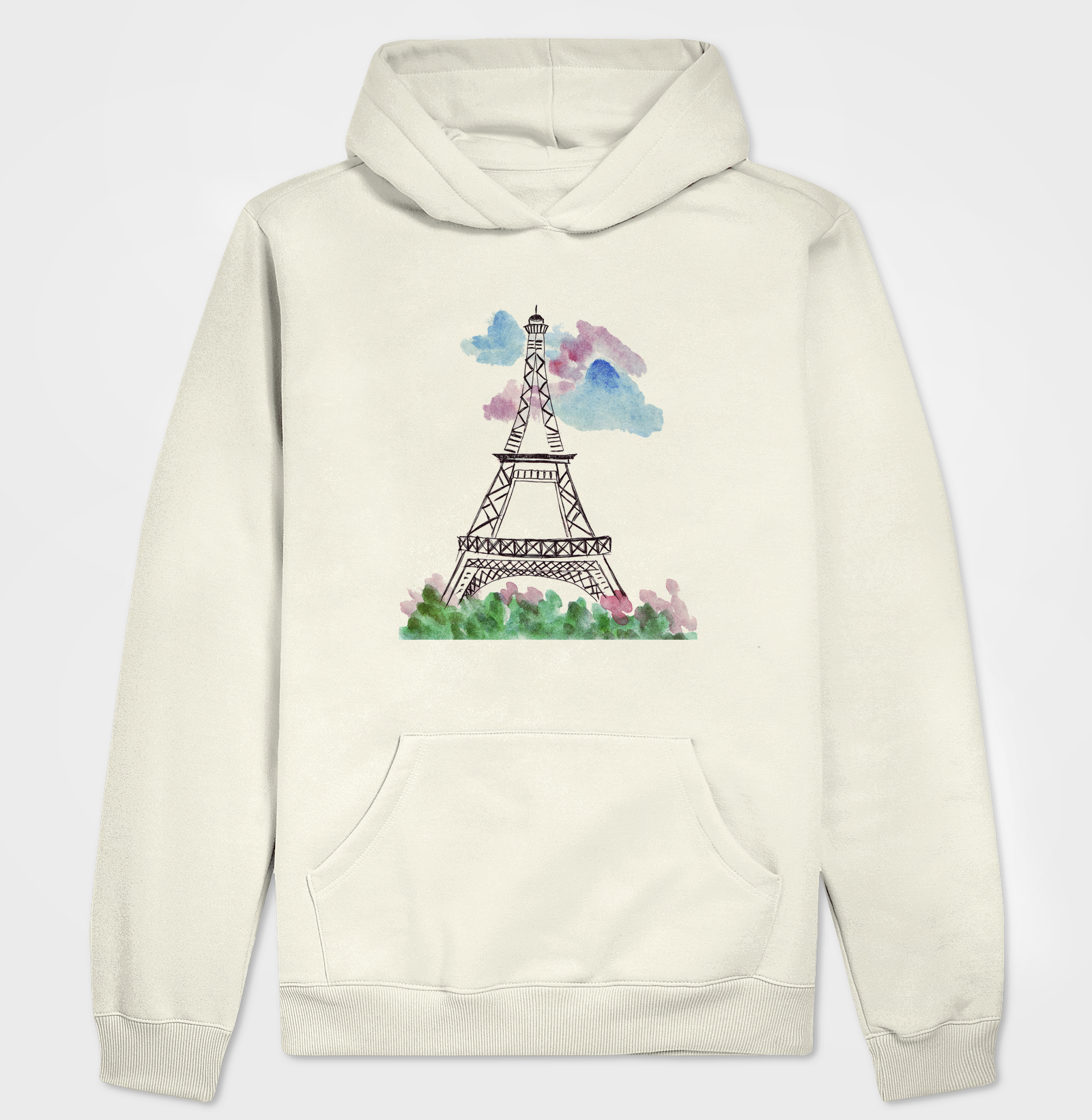 Camiseta Viagem - Torre Eiffel Desenho