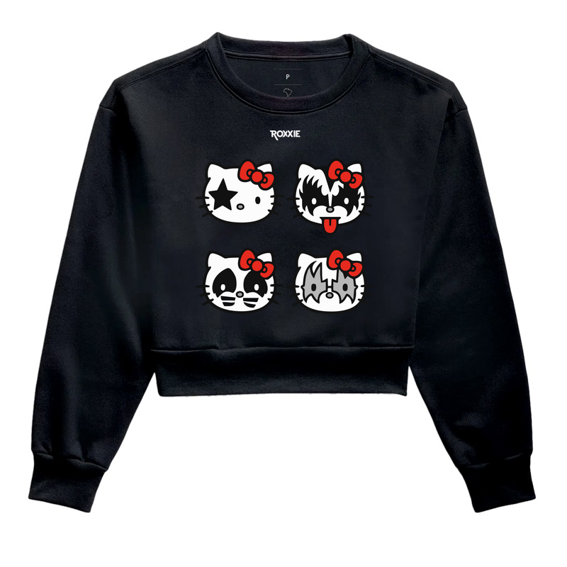 Hello Kissy - Cropped Moletom
