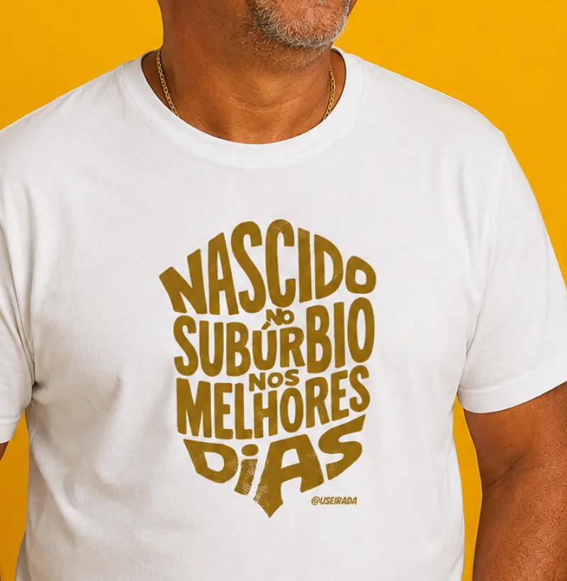 Brasão - Nascido no subúrbio nos melhores dias