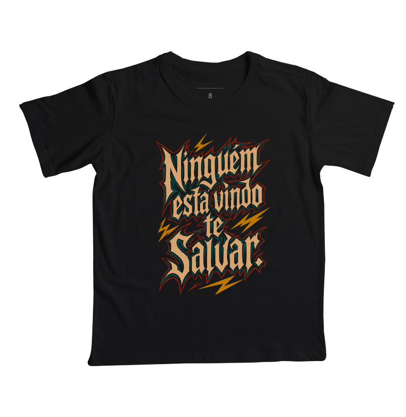 Ninguém está vindo te salvar. ⚡