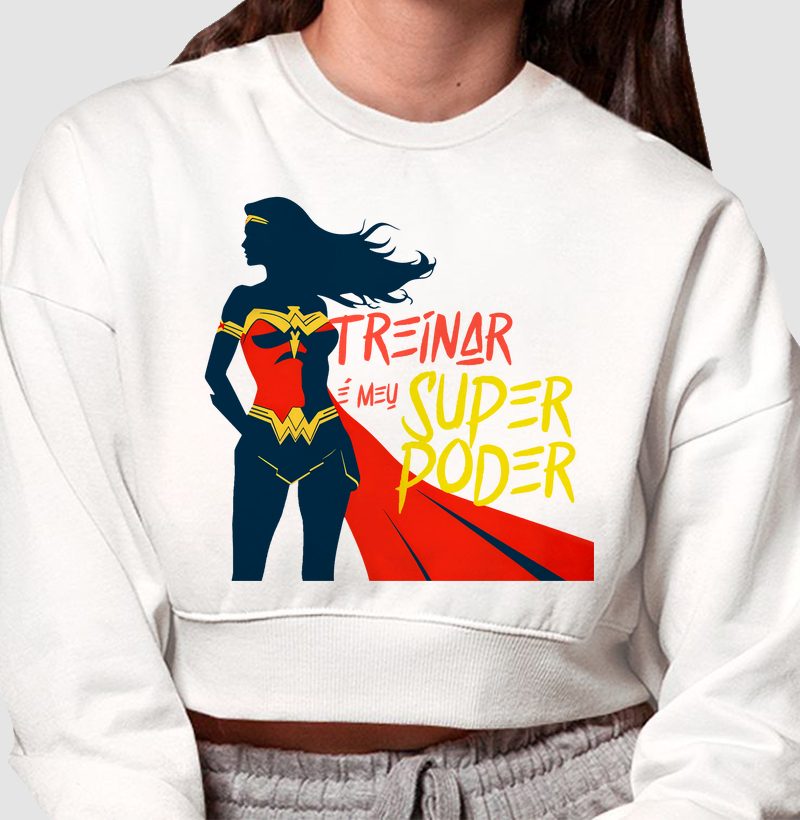 Treinar é meu super poder