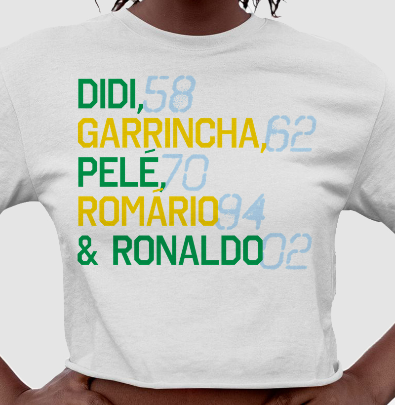 Didi, Garrincha, Pelé, Romário & Ronaldo