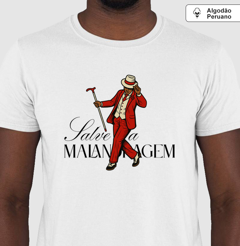 Camiseta Original Salve a Malandragem