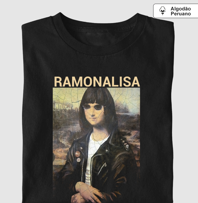 Camiseta Algodão Peruano Ramonalisa