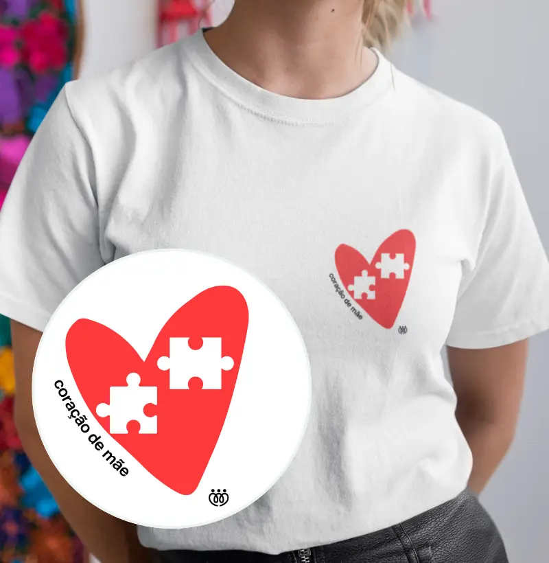 Coração de mãe - 2 filhos