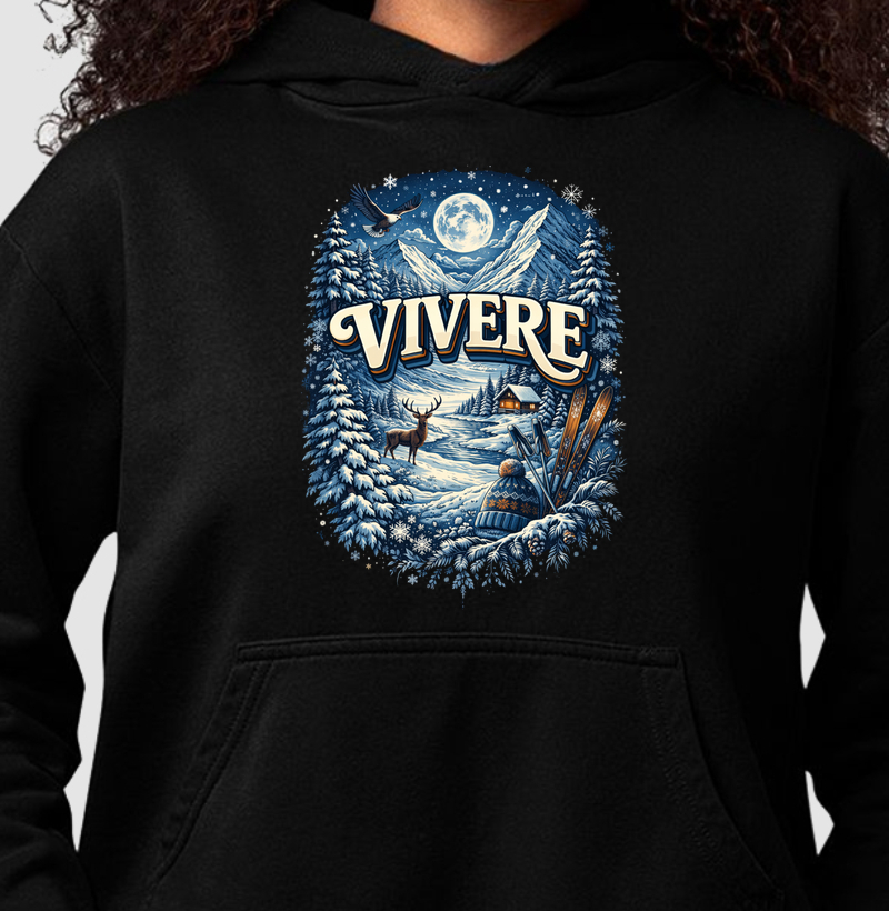 Hoodie moletom Vivere winter