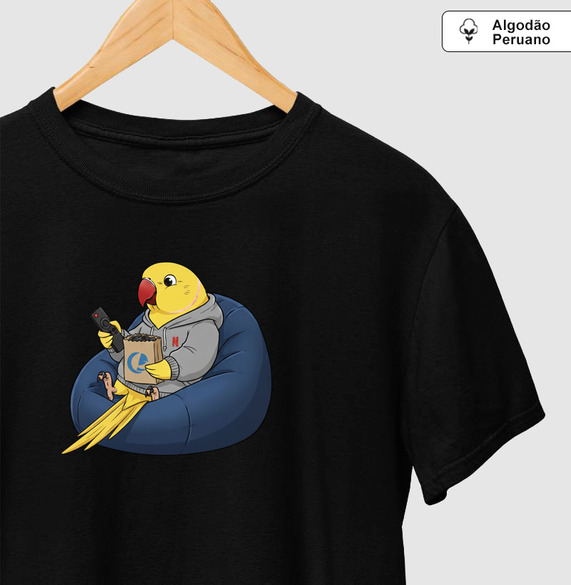 Camiseta Algodão Peruano Modo Ringneck ON