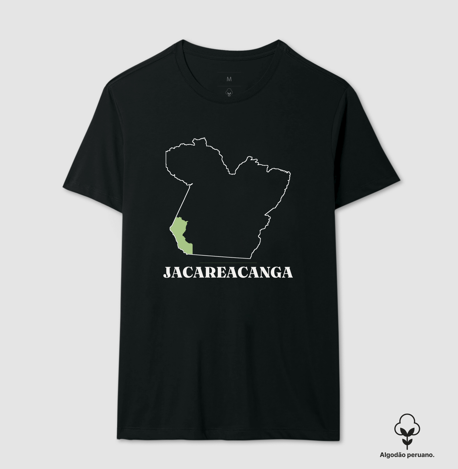 Jacareacanga | Traço PA - Camiseta Algodão Peruano