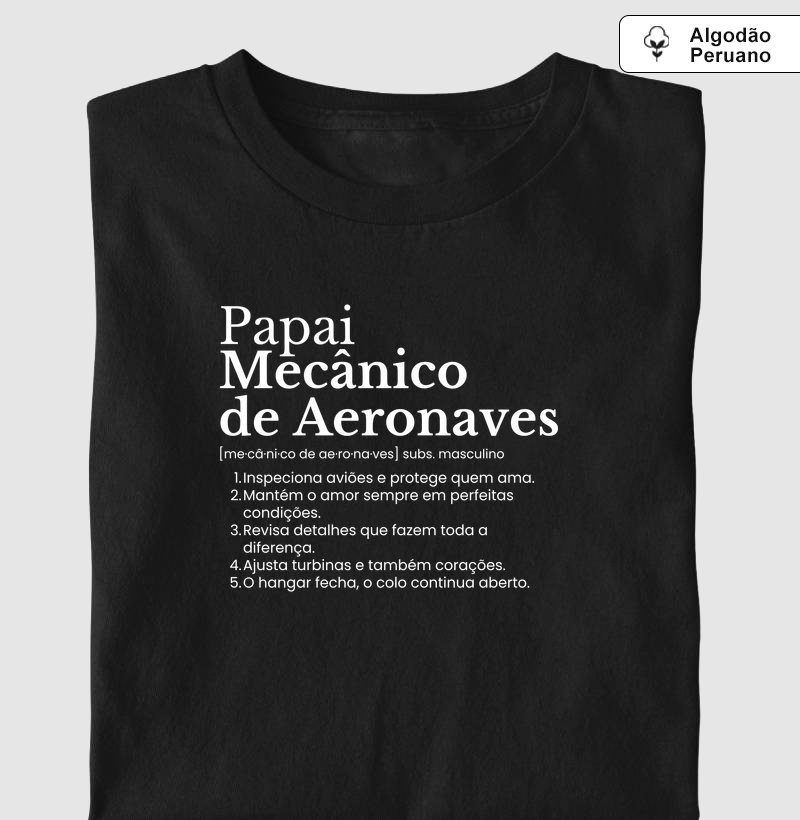 Papai Mecânico de Aeronaves - definição (algodão peruano)