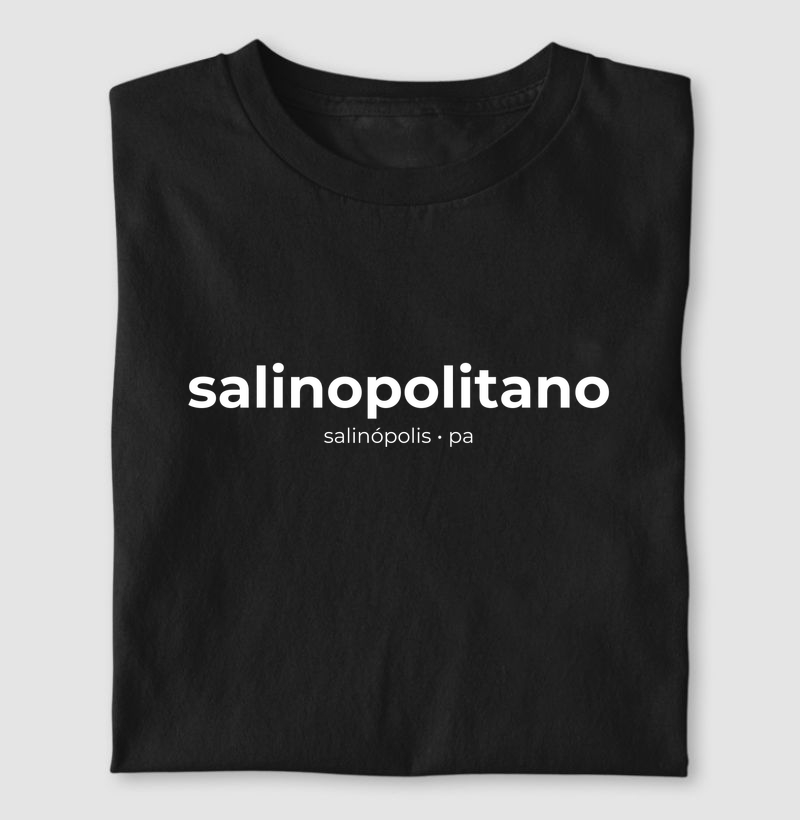 Salinopolitano | Gentílico PA - Camiseta
