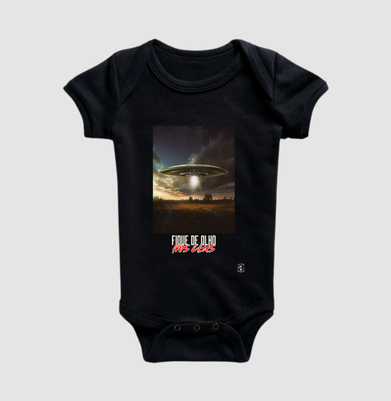 Body Infantil "De Olho nos Céus"