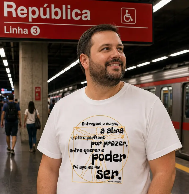 Poema apenas um ser.