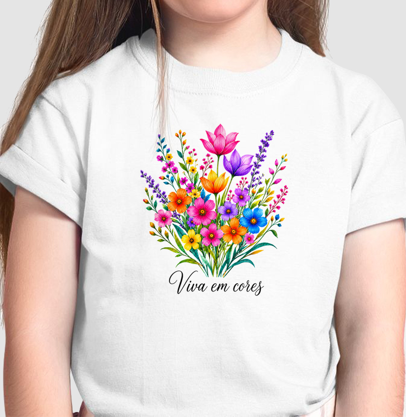 Camiseta Viva em Cores