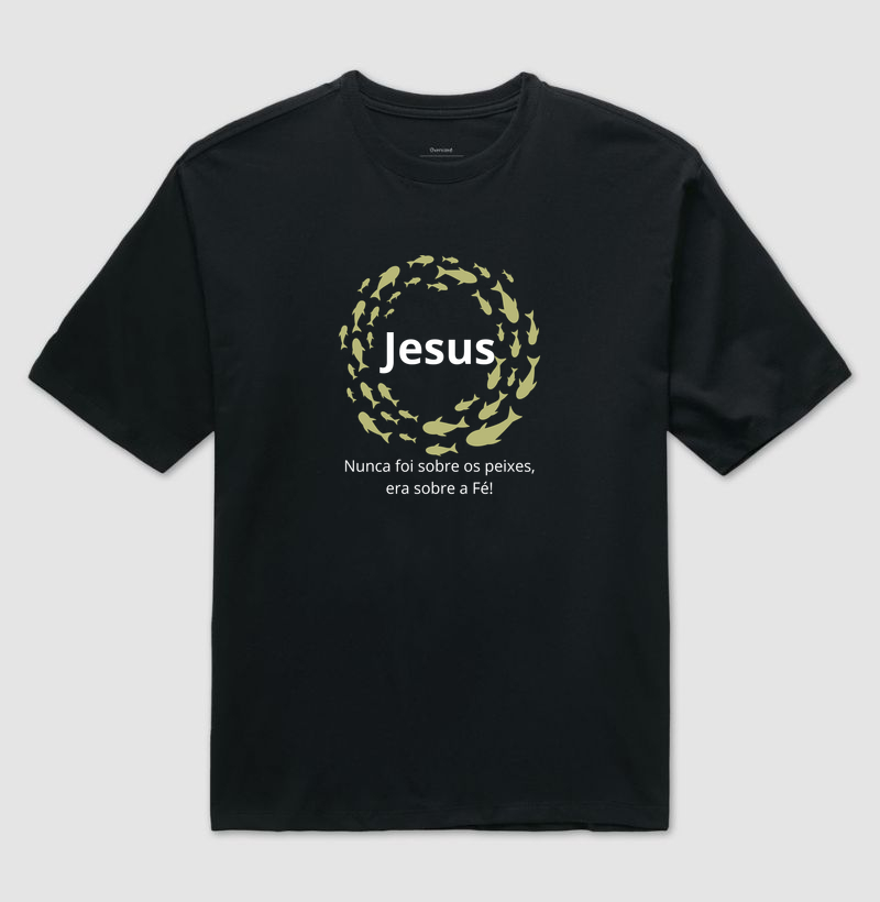 Jesus - Camiseta Oversized
