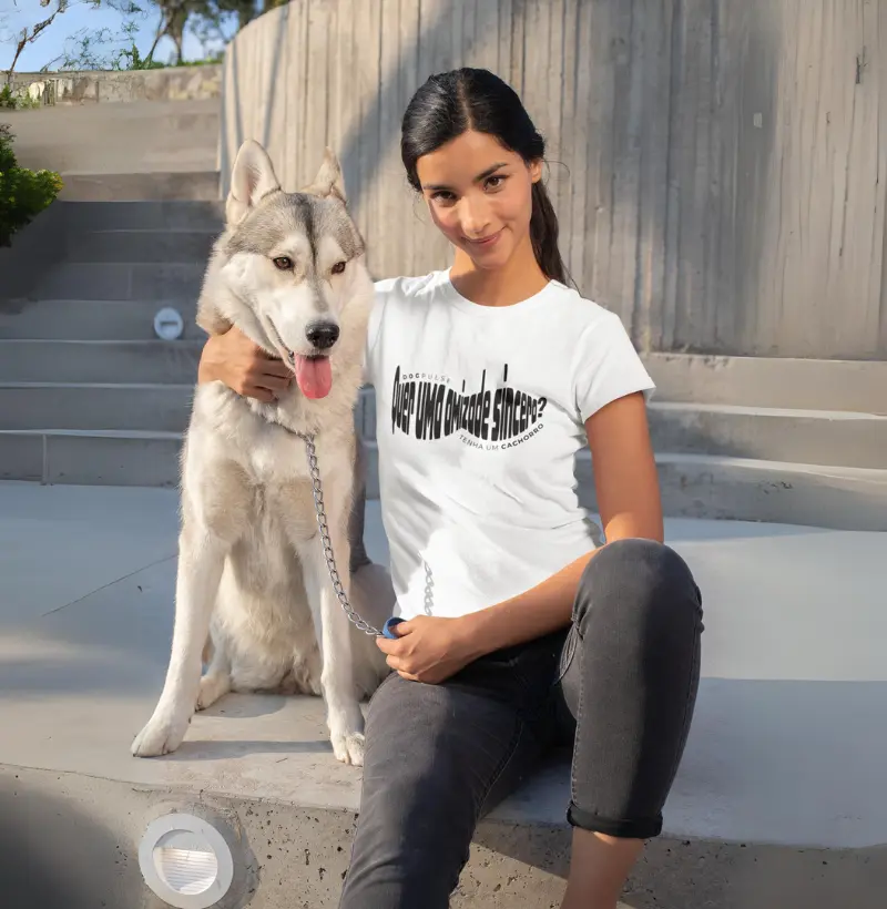 Camiseta Quer uma Amizade Sincera? Tenha um Cachorro Dog Pulse