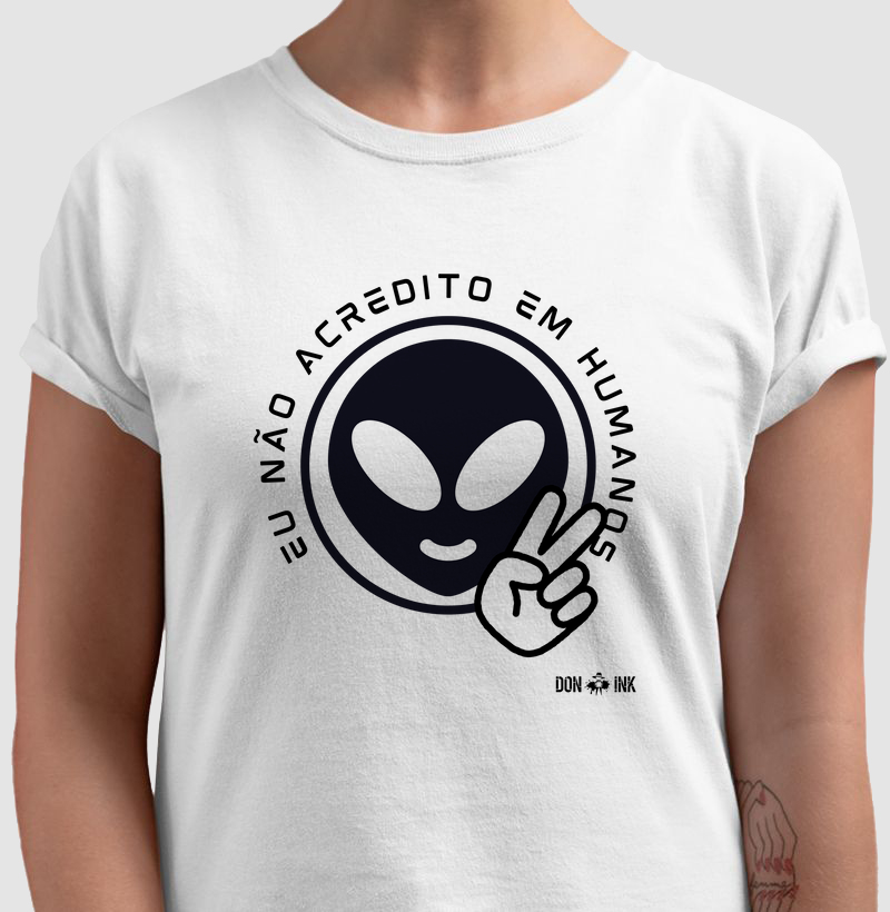 Não acredito em humanos